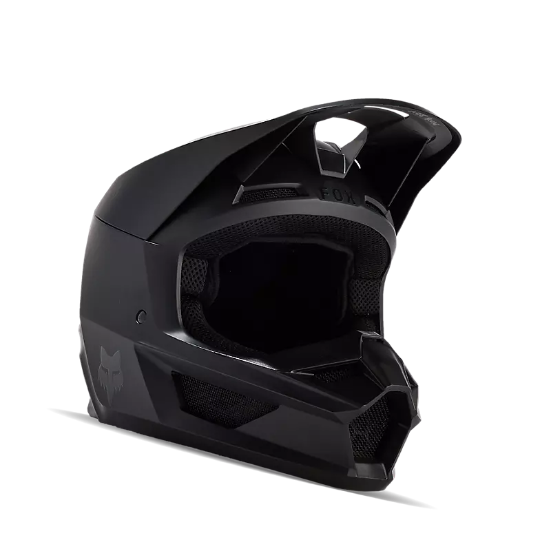 Yth V1 Matte Blk Helmet 2020