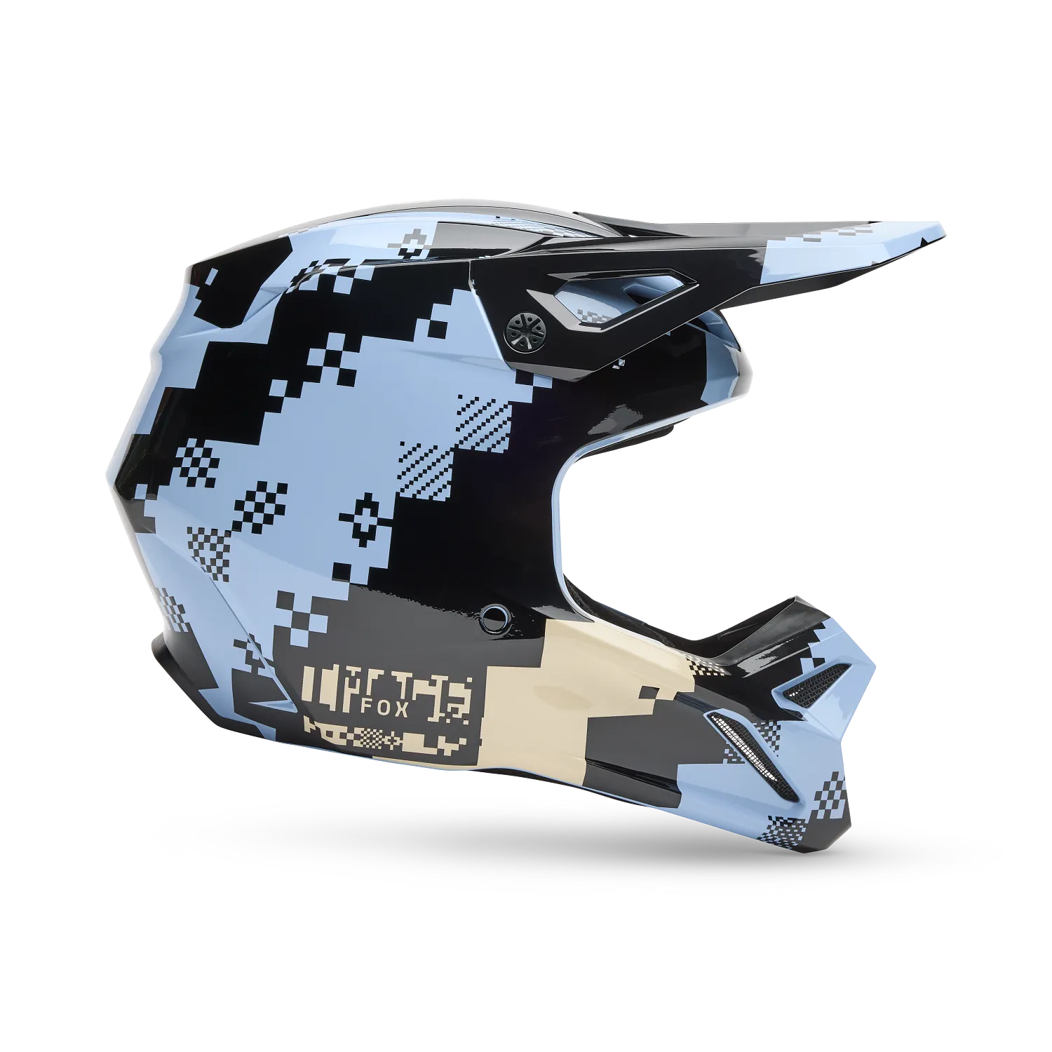 FOX 100% 迷彩 フルフェイスヘルメット Fox Racing V1 DIGI IMAGE HELMET [BLK/PNK] – World of Powersports
