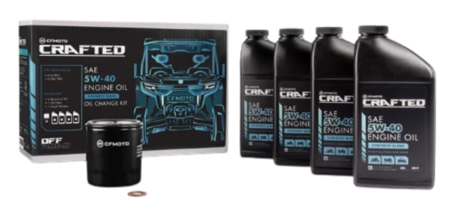 CF Moto Oil Change Kit for UFORCE 1000/1000XL/800 XL, ZFORCE 950/950 Sport/800 Trail/950 Sport- 4, U10 Pro, U10 Pro Highland, U10 XL Pro, and U10 XL Pro Highland | CF-852021-00818