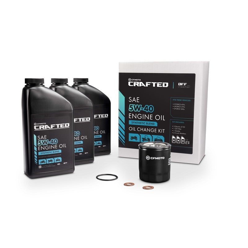 CF Moto Oil Change Kit for CFORCE 400/600/600 Touring/1000 Overland/500, and UFORCE 600 | CF-852021-00820