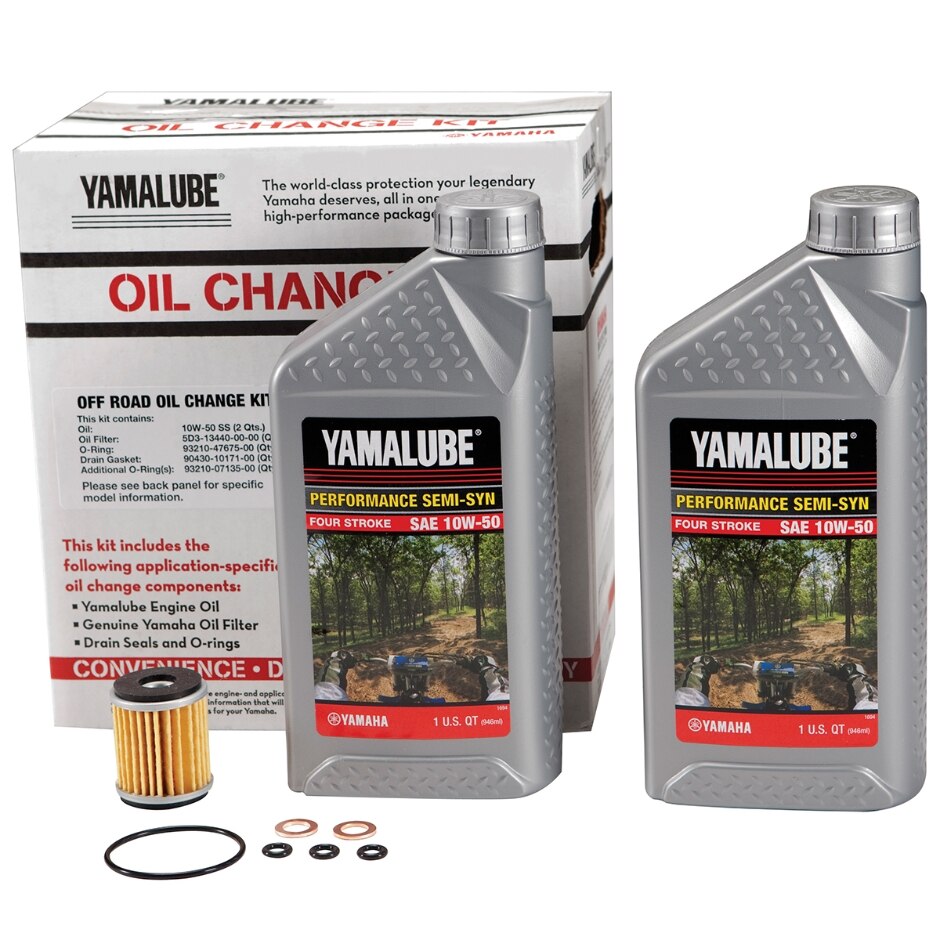 Yamaha Oil Change Kit for 2013 WR250F, WR450F, YZ250F amd 2014-15 WR450F | LUB-OFFCG-KT-01