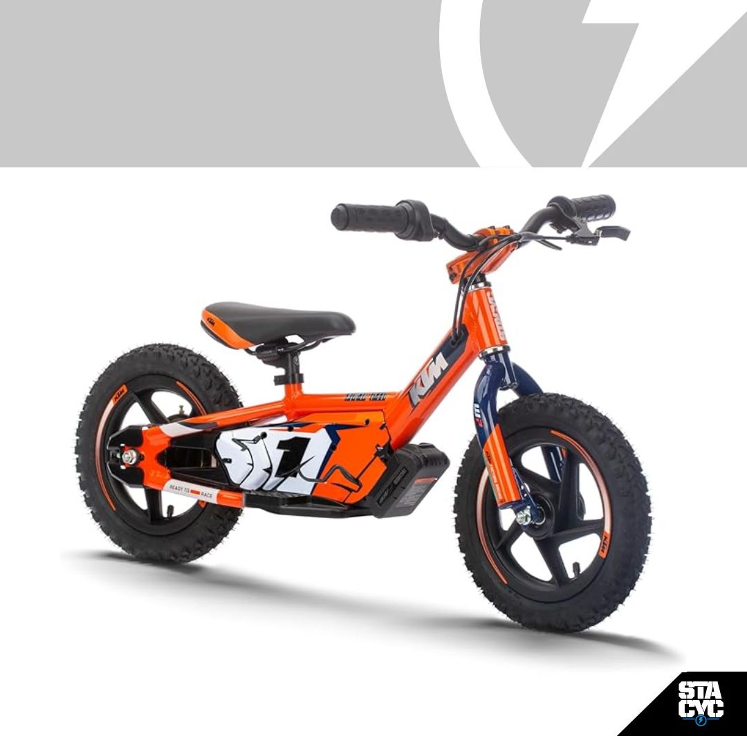 ktm citybikes Stacyc 12eDRIVE Electric Balance Bike – KTM Factory Replica – World of  Powersports