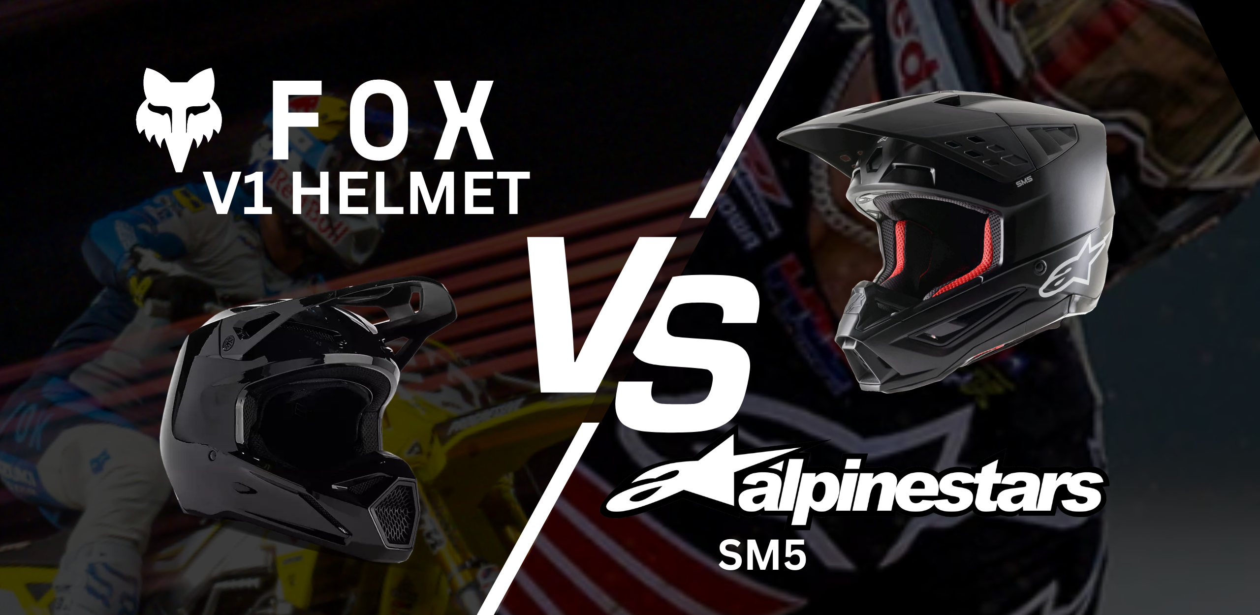 Fox V1 vs. Alpinestars SM-5: Which Helmet is Right for You?