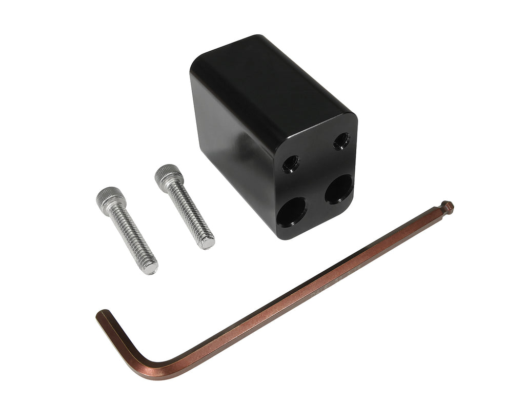 Rigg Saddlebag Plate Latch Extension Black