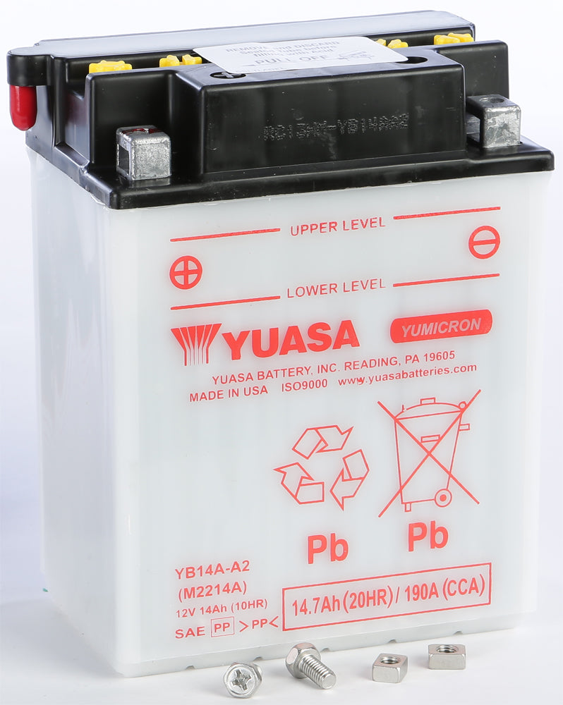 BATTERY YB14A-A2 CONVENTIONAL by YUASA