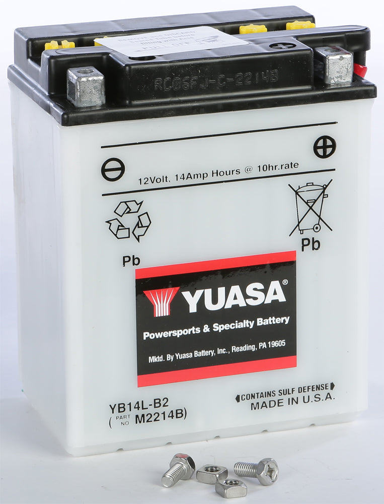 BATTERY YB14L-B2 CONVENTIONAL by YUASA