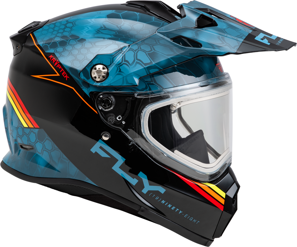 Fly Racing Trekker Cold Weather Conceal Helmet Electric Shield (2024)