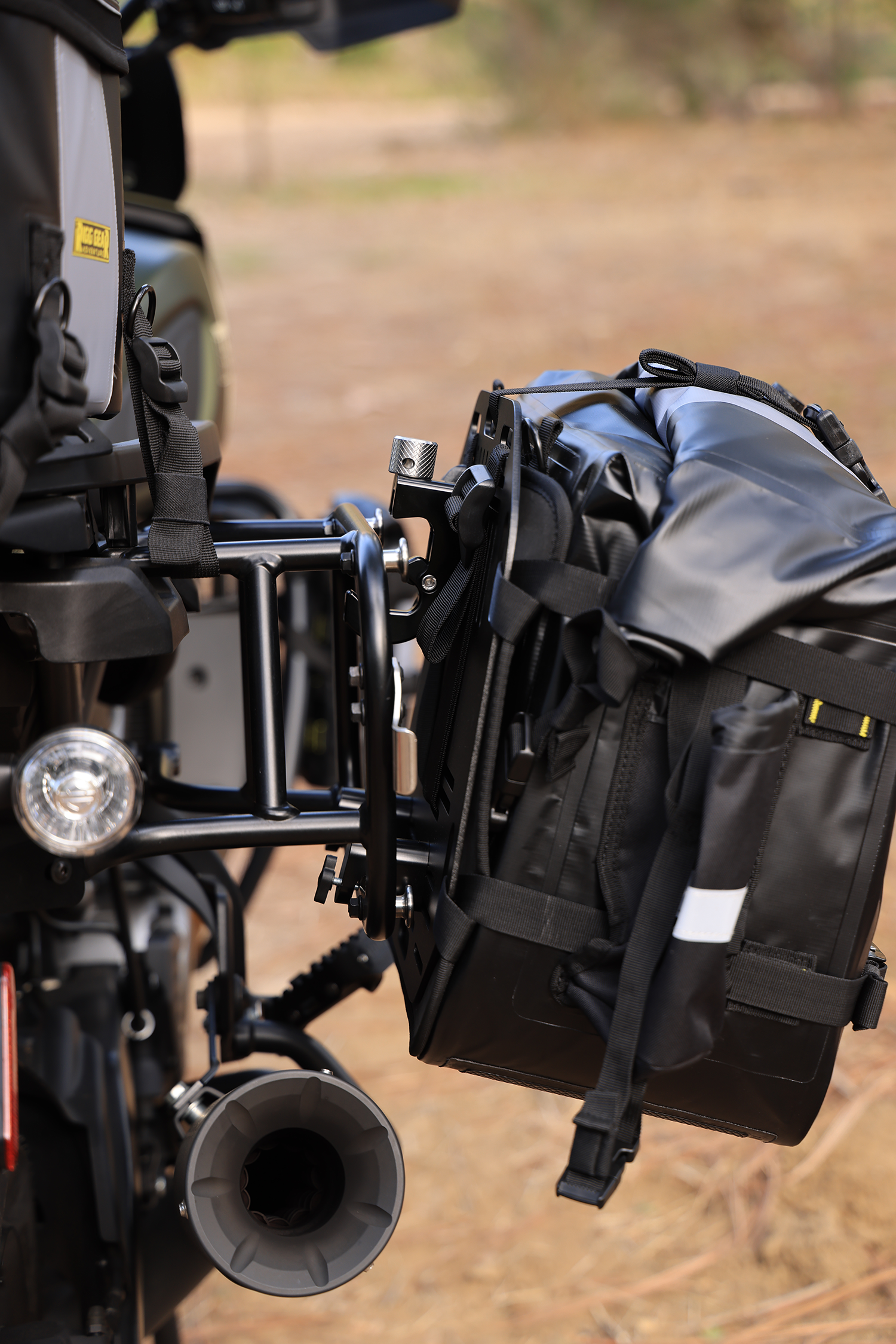 Trails End Adv Saddlebags 25L Per Bag Black