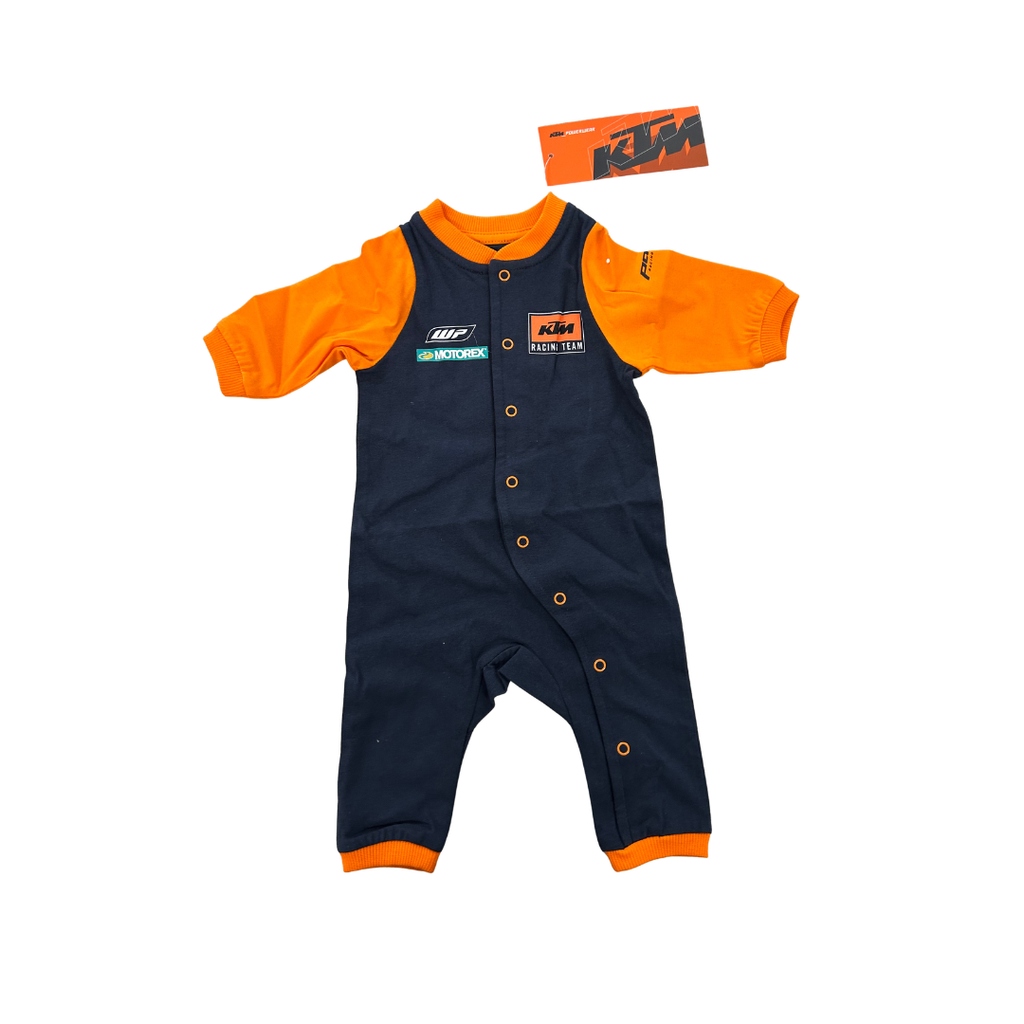 KTM Replica Baby Home Suit – Orange – Newborn
