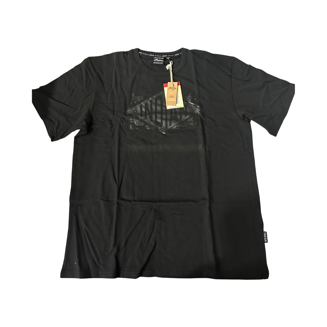 Indian Motorcycle Men’s Diamond Graphic T-Shirt – Black