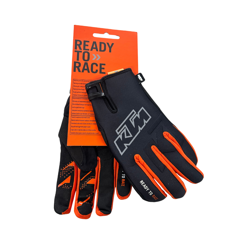 KTM Racetech WP Off-Road Gloves – Black