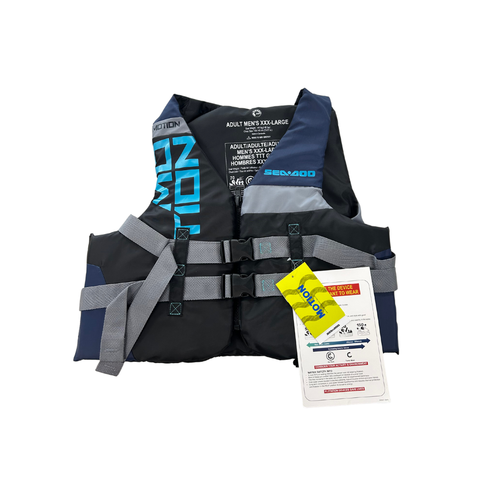 Sea-Doo Men’s Motion PFD Life Jacket – Navy – 3XL