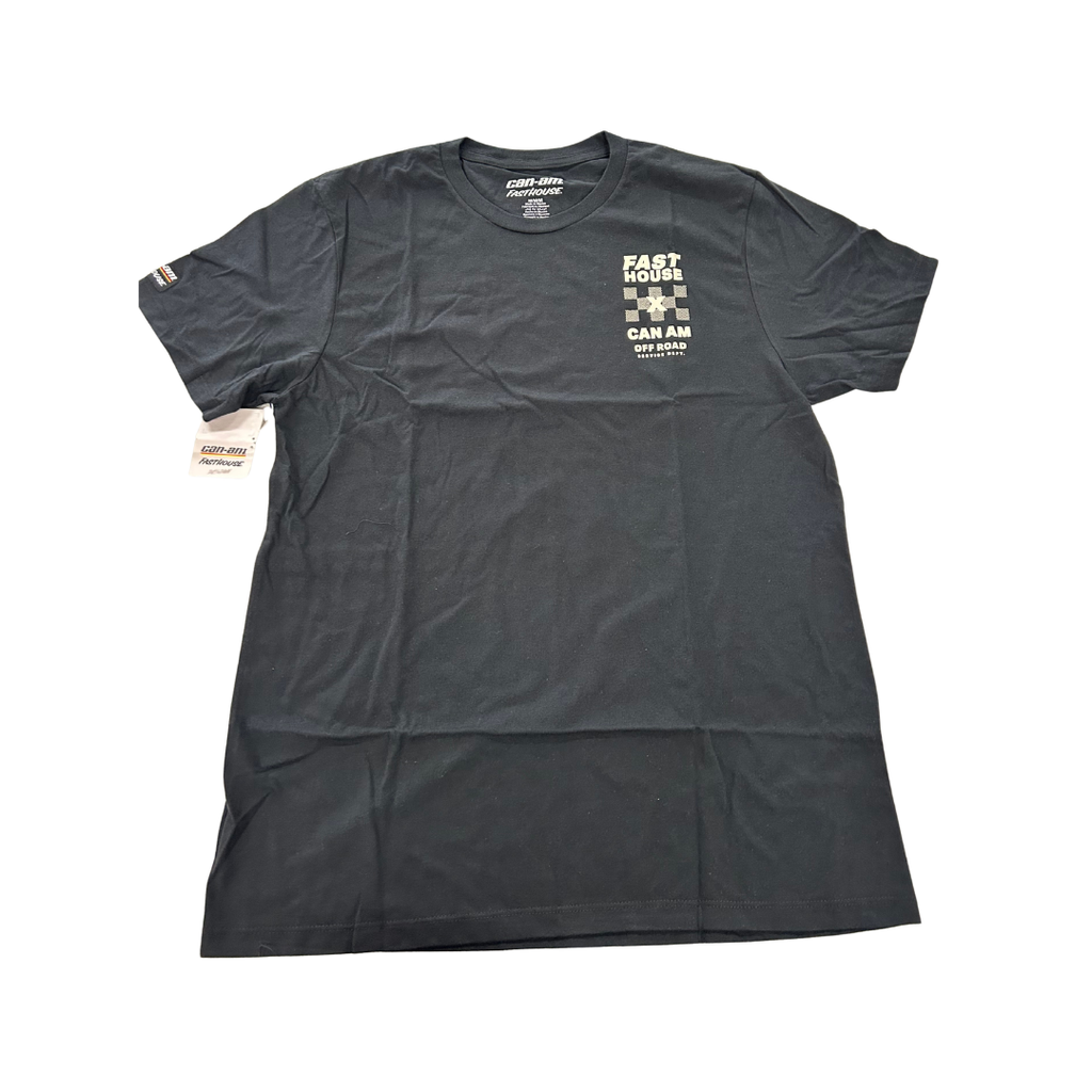 Can-Am x Fasthouse Men’s Coilover T-Shirt – Black