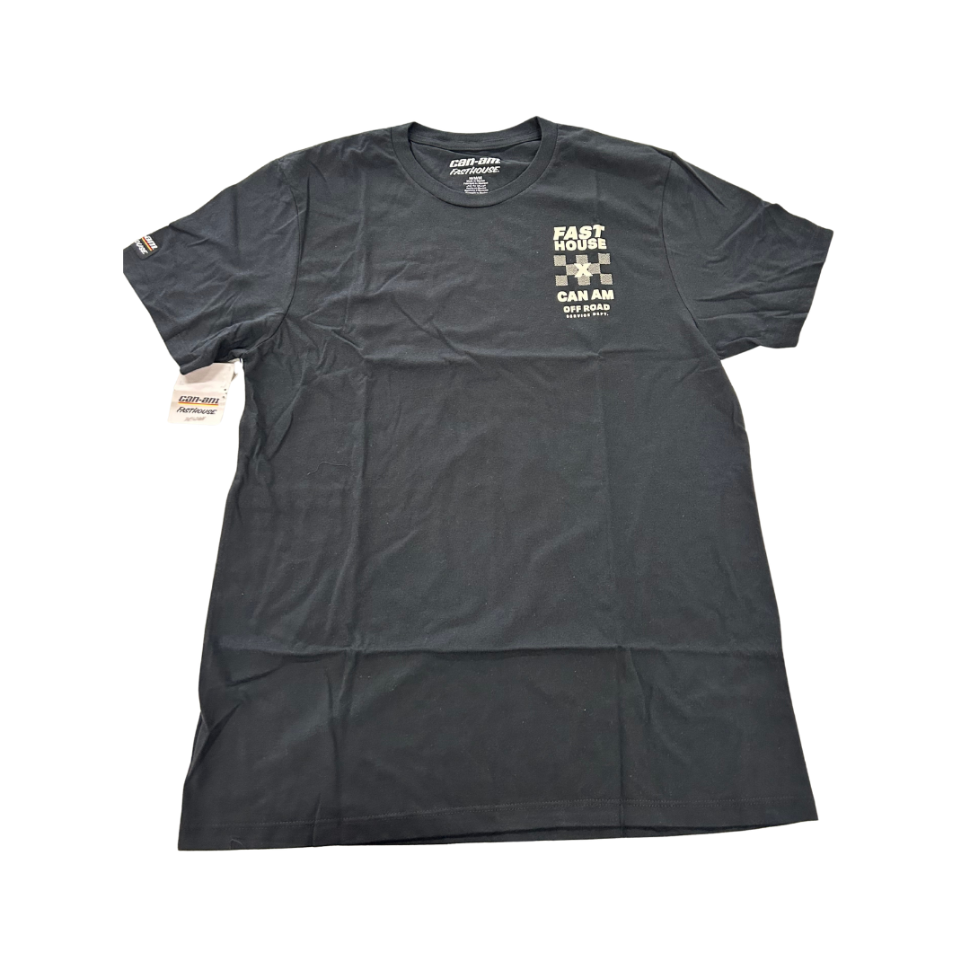 Can-Am x Fasthouse Men’s Coilover T-Shirt – Black