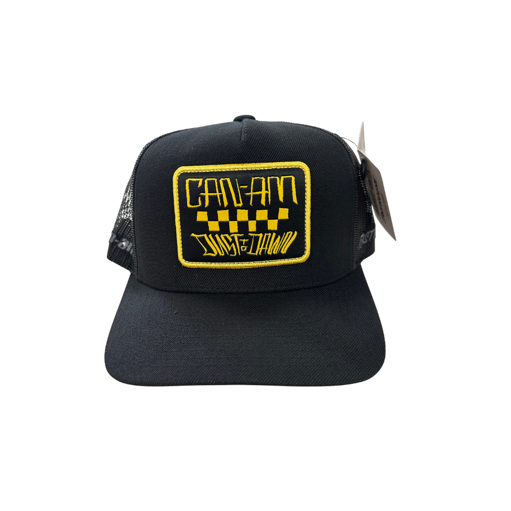 Can-Am x Fasthouse Unisex Dust Mesh Cap – Black – One Size