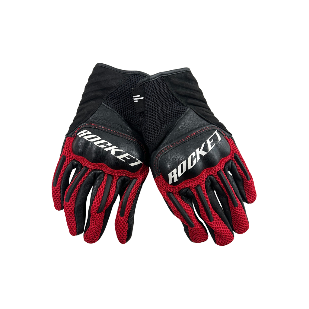 Joe Rocket Optic Mesh Motorcycle Gloves – Red/Black | Small