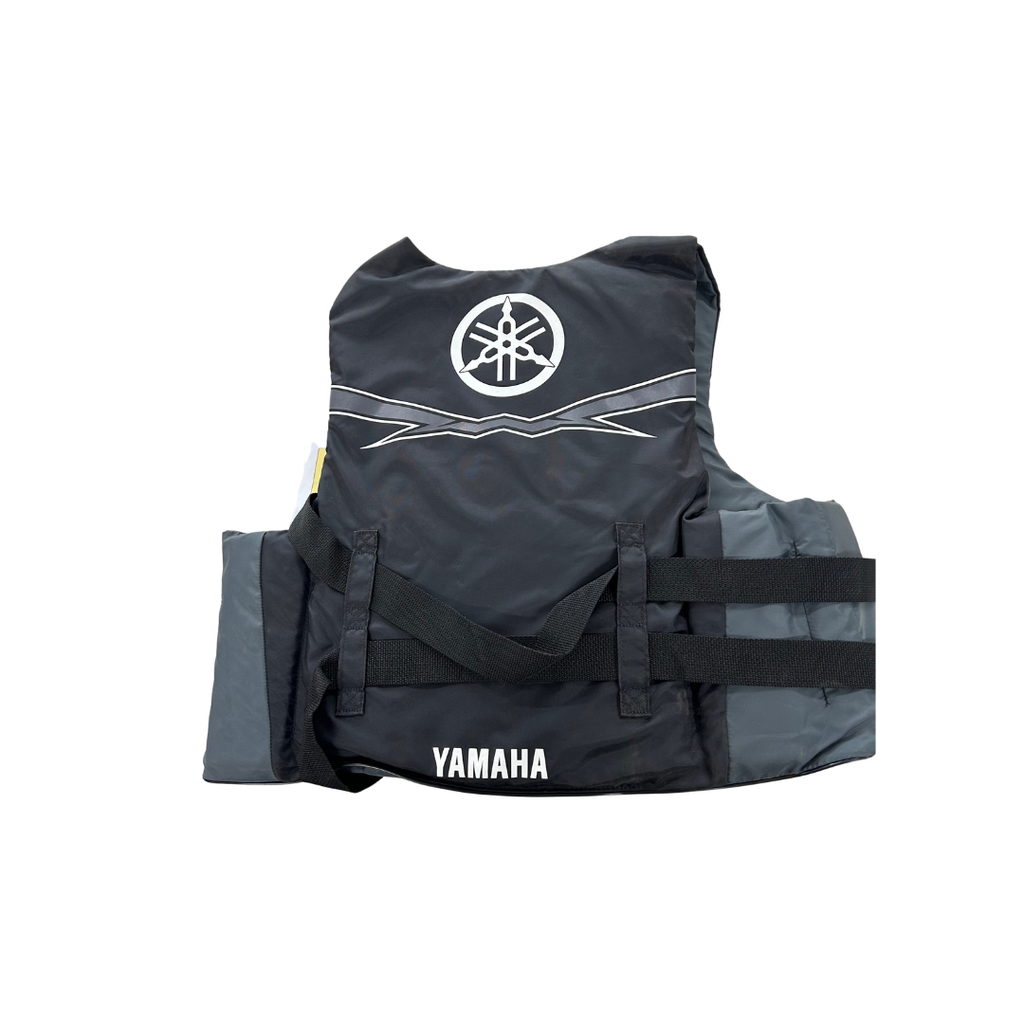 Yamaha Men’s Value Nylon 3-Buckle PFD Life Jacket – Black – 2XL
