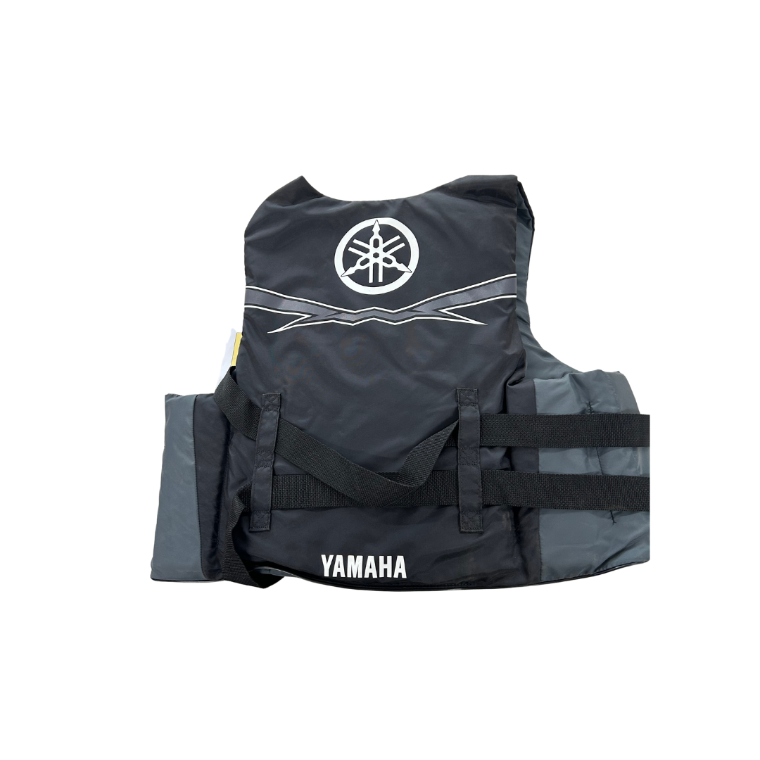 Yamaha Men’s Value Nylon 3-Buckle PFD Life Jacket – Black – 2XL