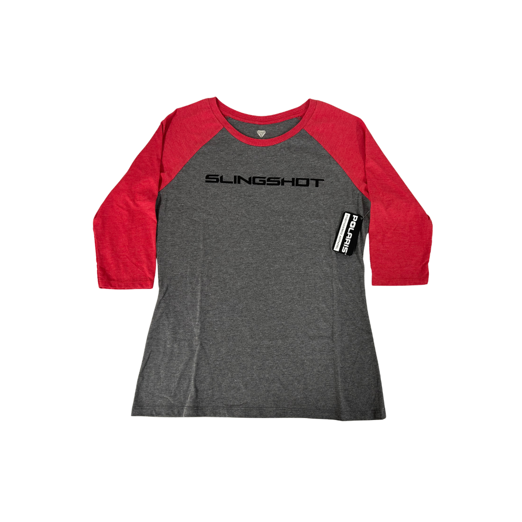 Polaris Slingshot Women's 3/4 Sleeve Baseball T-Shirt | Medium