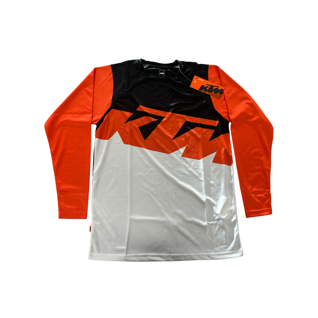 KTM Pounce Motocross Jersey – Orange/Black/White