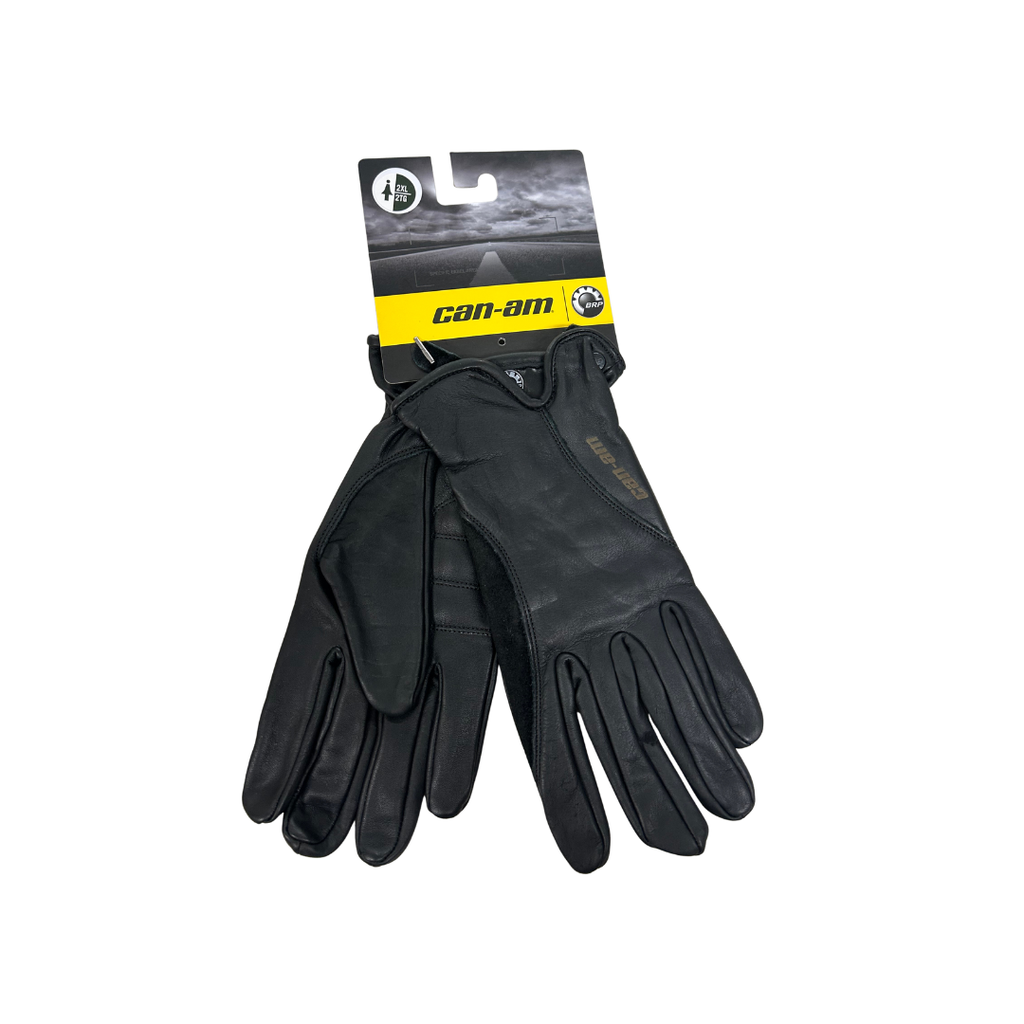 Can-Am Women’s Veronica Leather Riding Gloves – Black