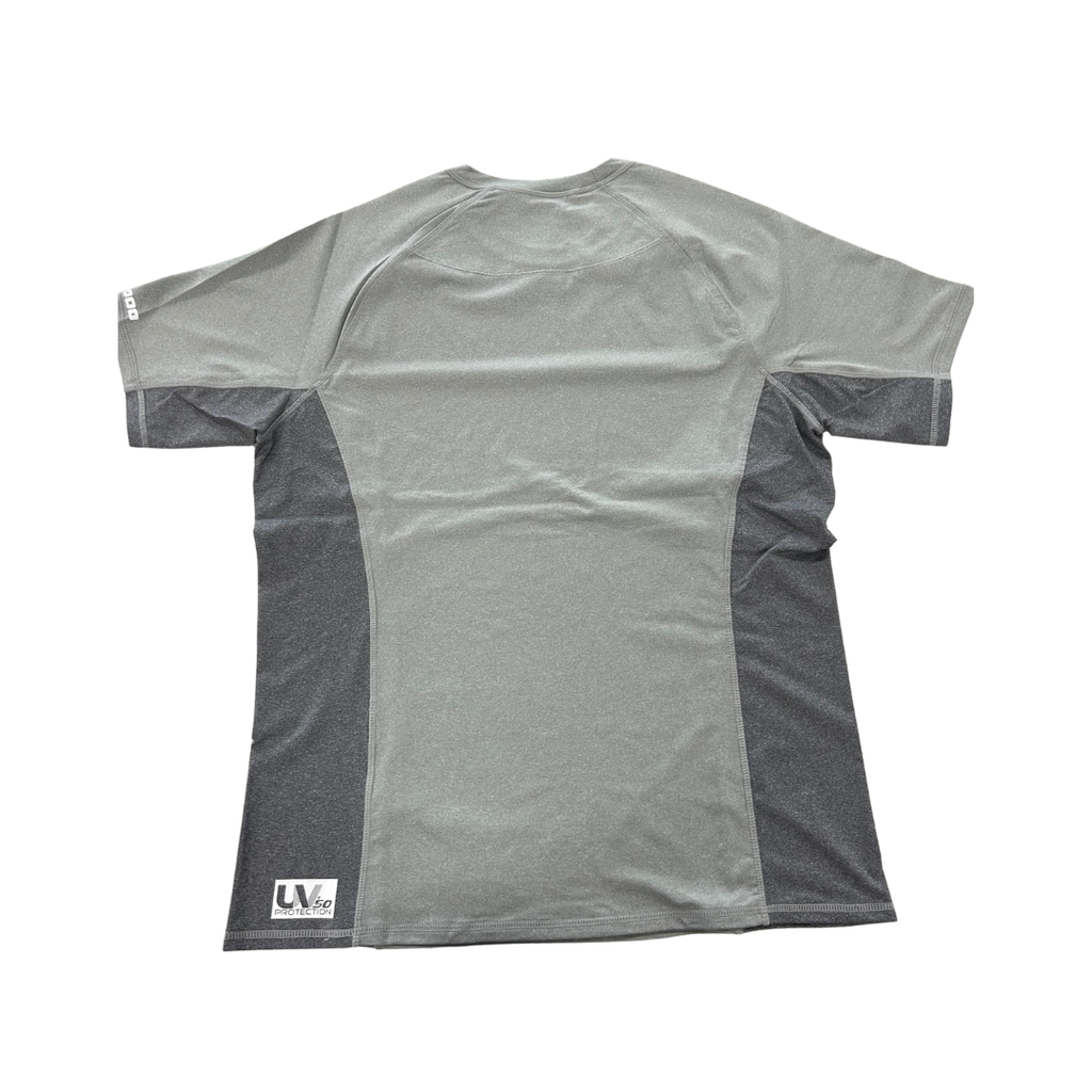 Sea-Doo Men’s Performance Short-Sleeve Rashguard – Smoke Gray