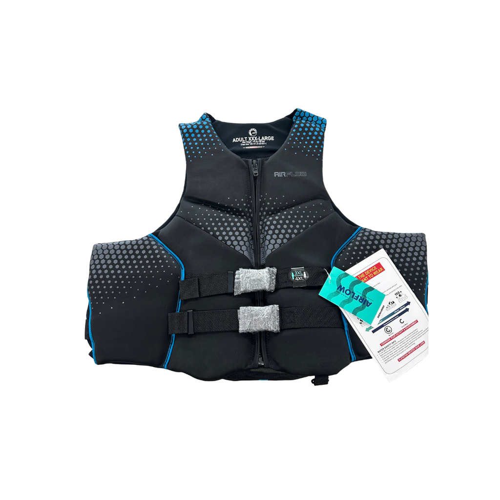 Sea-Doo Unisex Airflow PFD Life Jacket – Black – 3XL