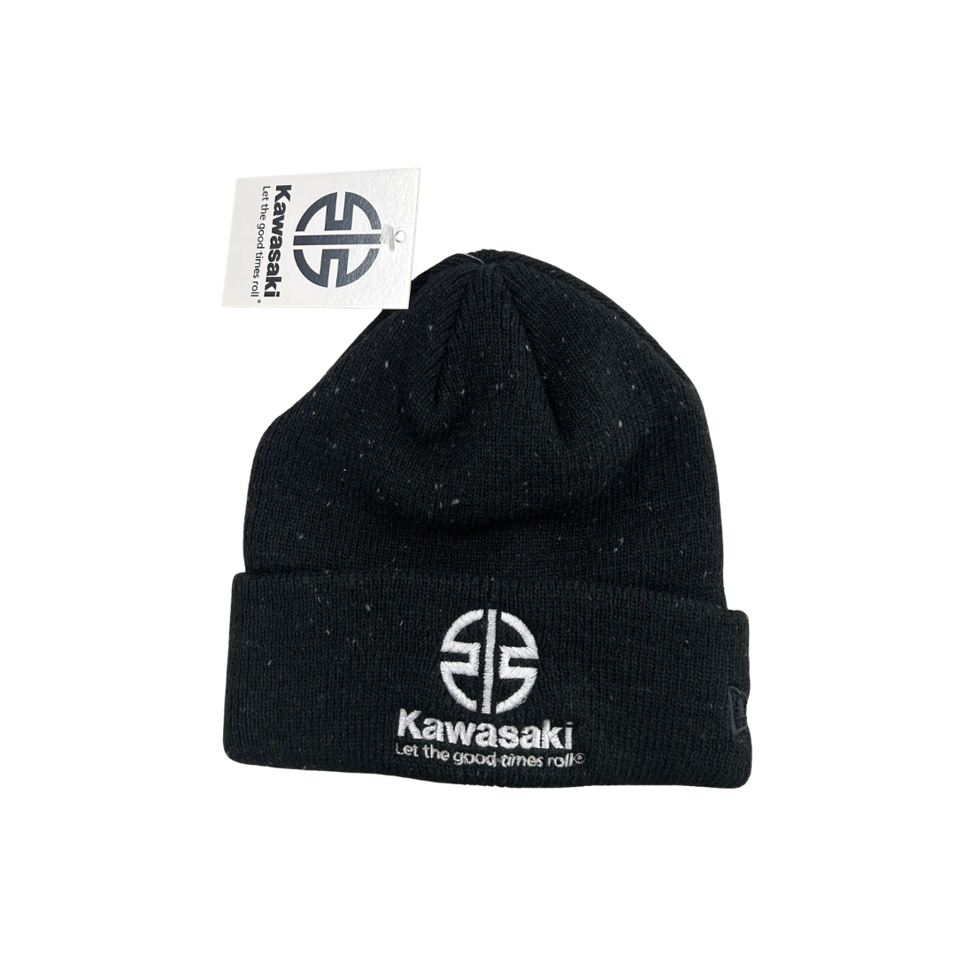 Kawasaki River Mark New Era Beanie – Black