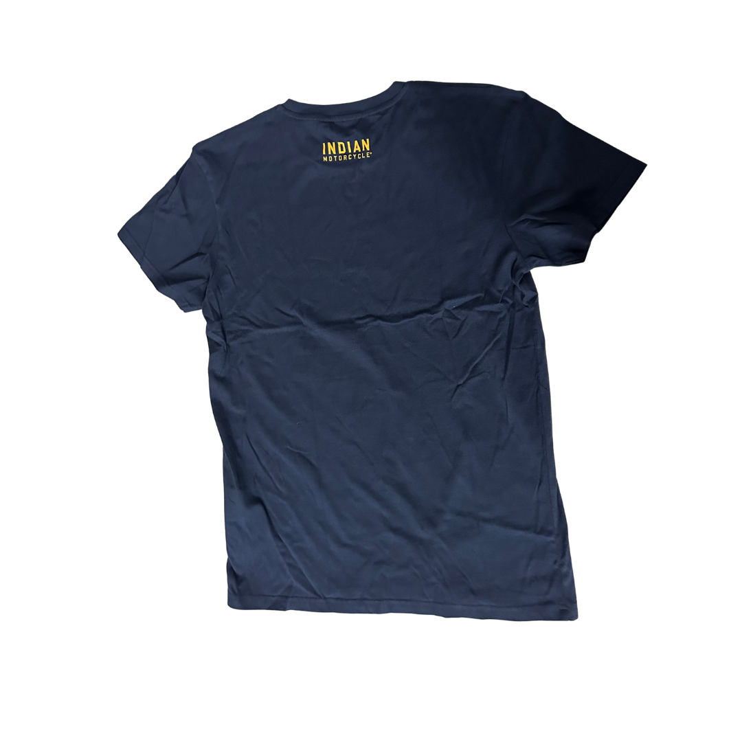 Indian Motorcycle Men's IMC Custom Build T-Shirt Navy