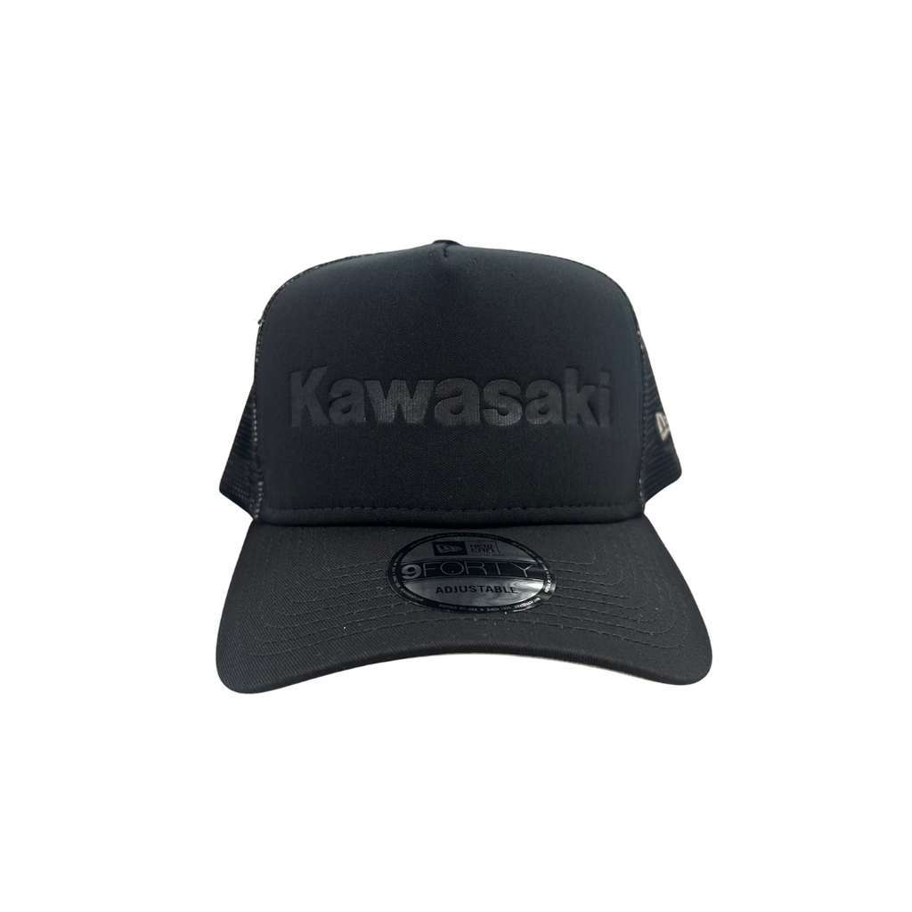 New Era 9FORTY Kawasaki Reflective Flag Cap – Black