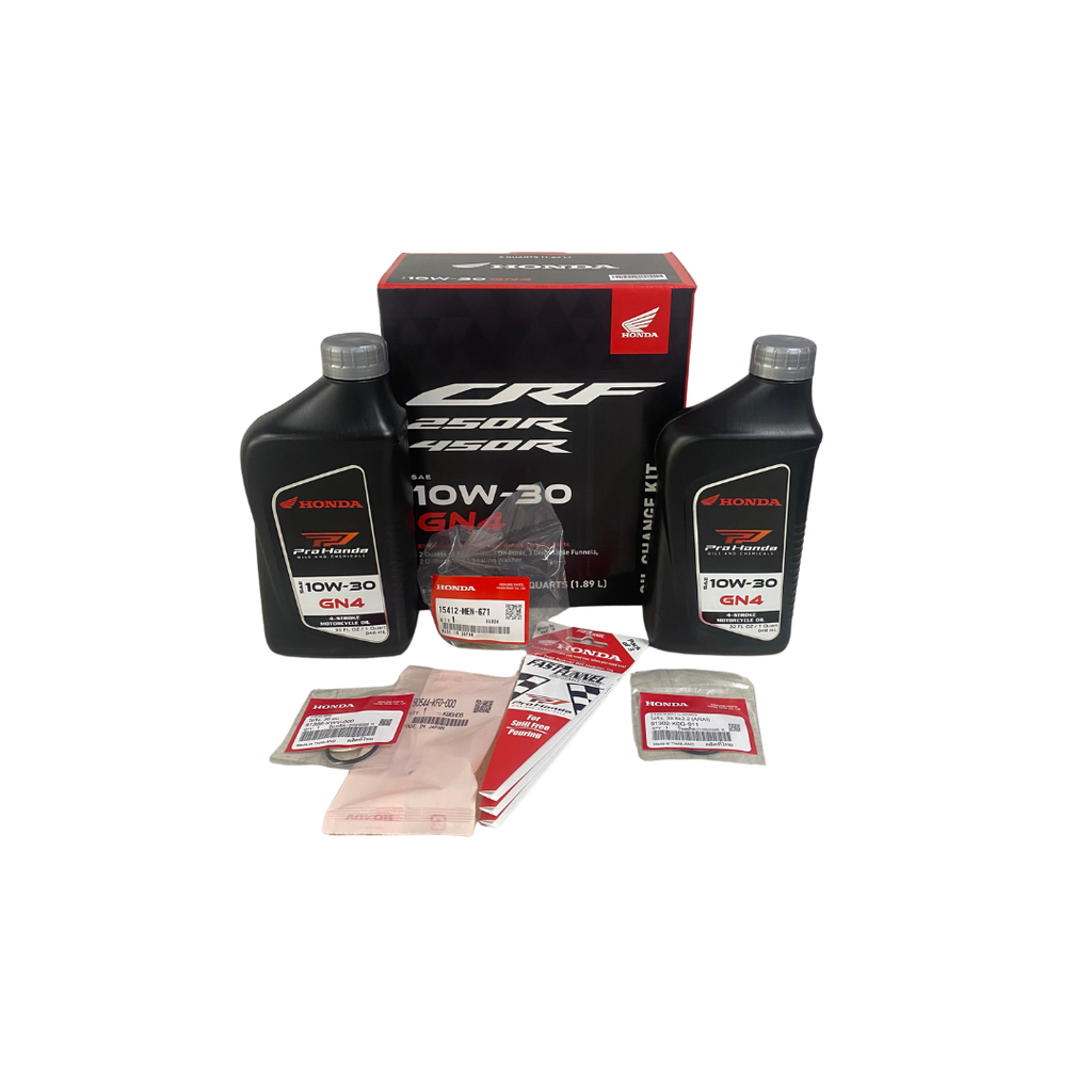 Honda OEM Oil Change Kit for CRF250R, CRF250RX, CRF450R & CRF450RX | 0SX50-MKE-A00