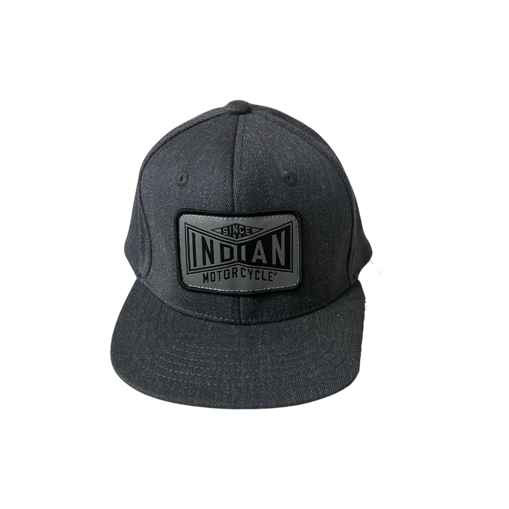 Indian Motorcycle Mirror Patch Flex Fit Hat – Gray