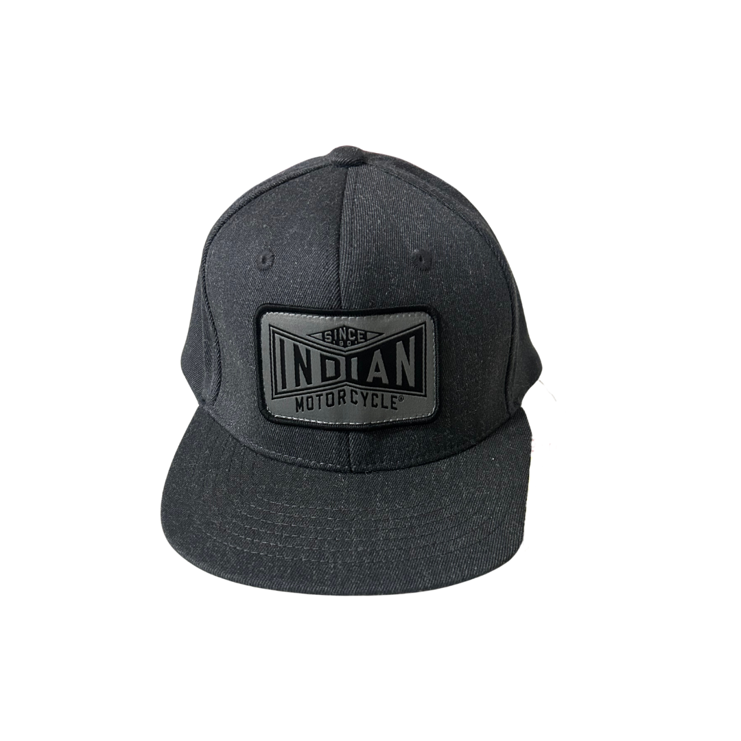 Indian Motorcycle Mirror Patch Flex Fit Hat – Gray