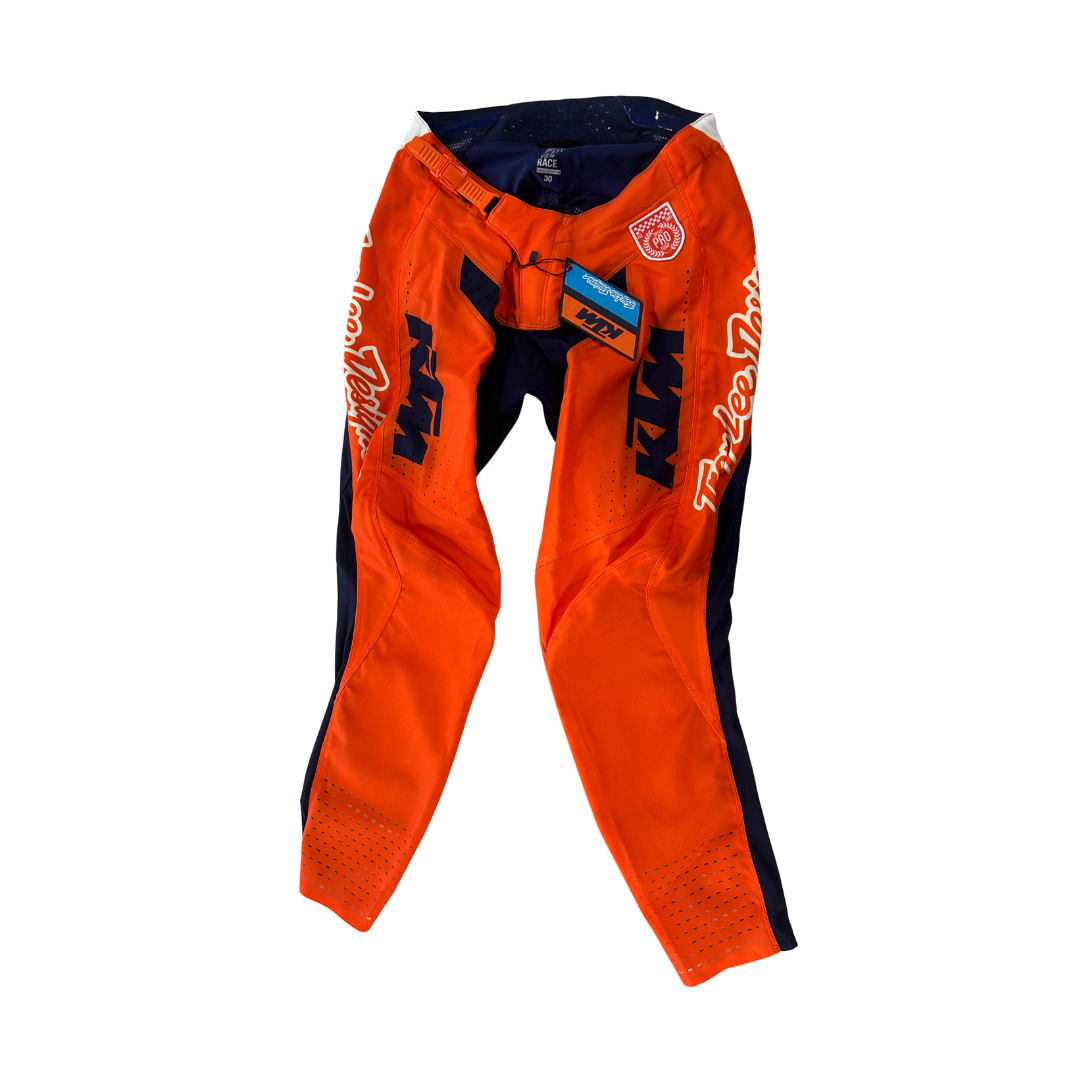 KTM Troy Lee Designs SE Pro Motocross Pants – Orange | Small/30