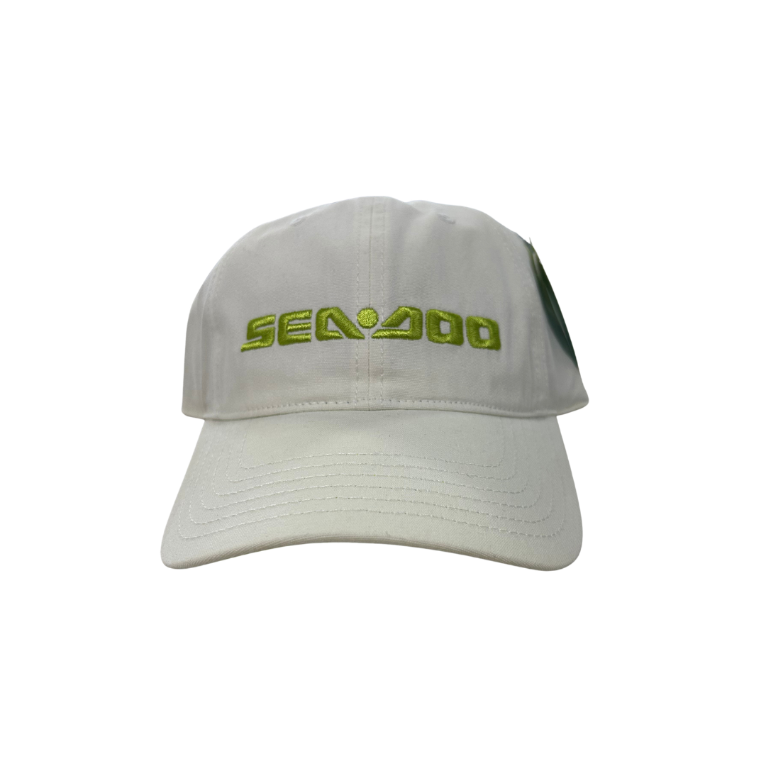 Sea-Doo Men’s Signature Cap – White – One Size