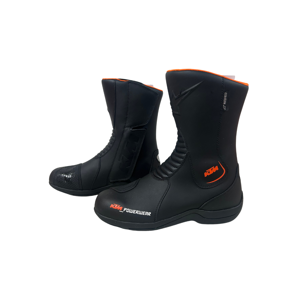 KTM Andes Waterproof Touring Boots by Alpinestars - Black