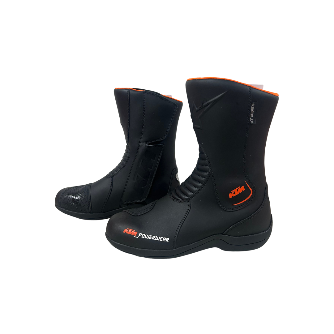 KTM Andes Waterproof Touring Boots by Alpinestars - Black