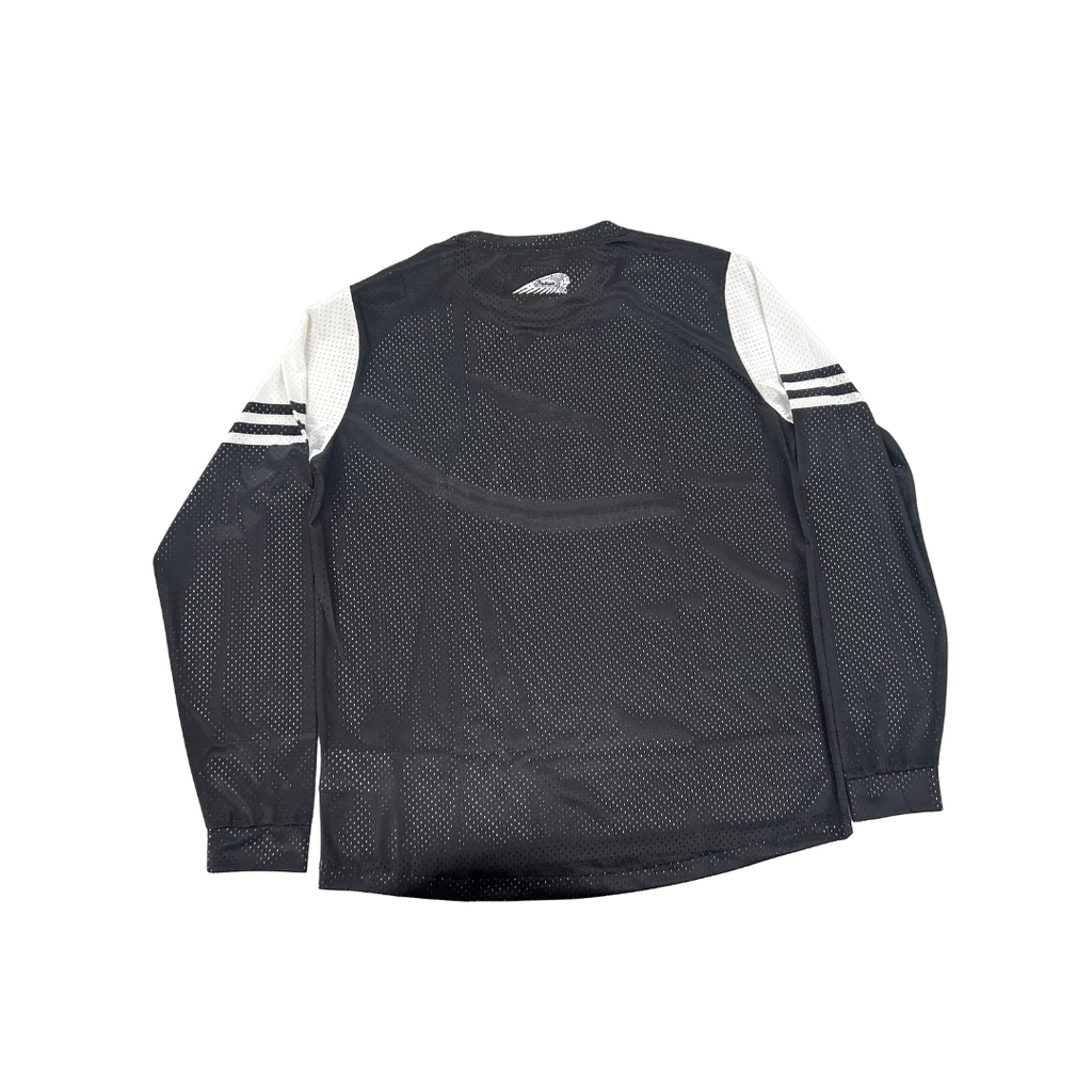 Indian Motorcycle Men’s Racing Flag Long-Sleeve T-Shirt – Black - Medium