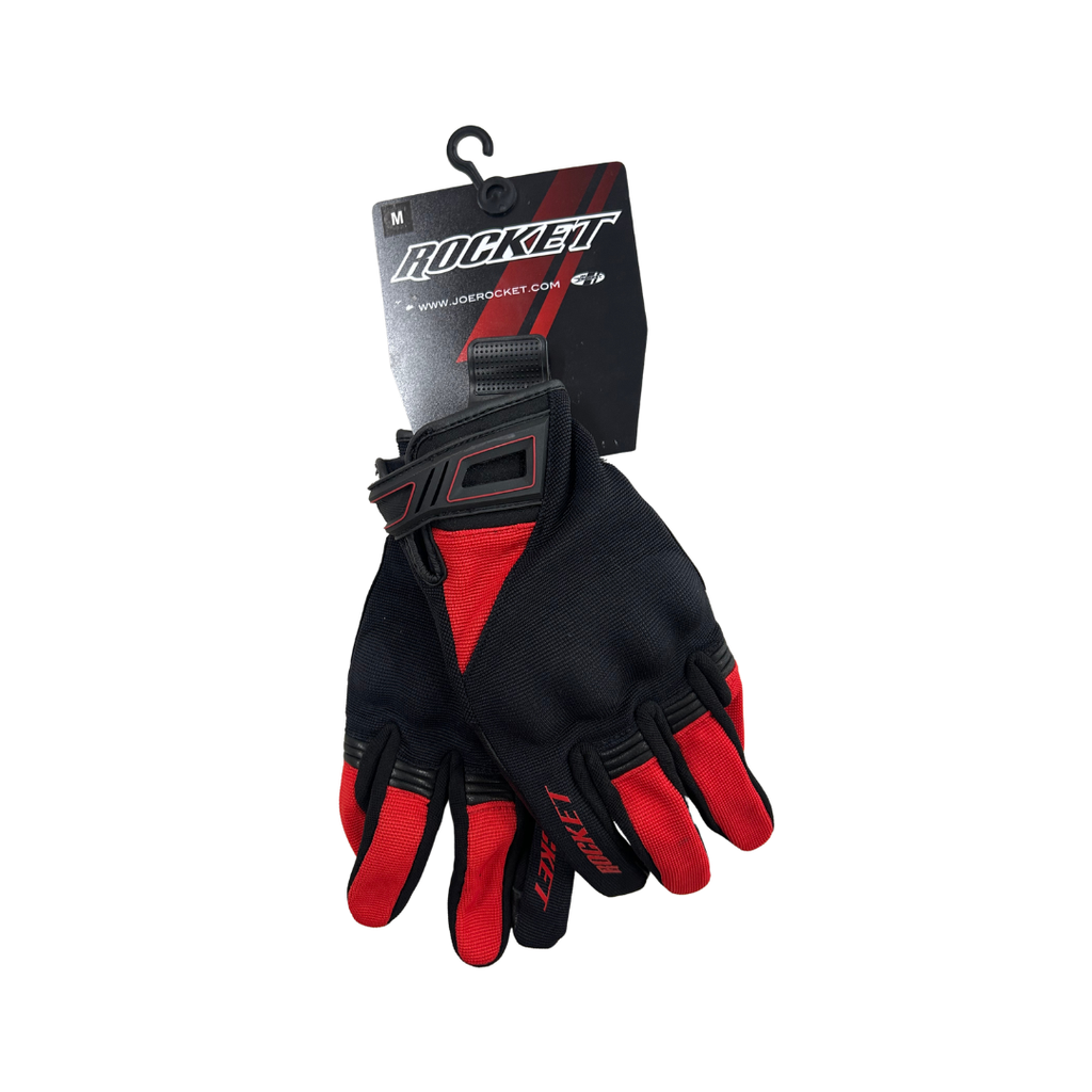 Joe Rocket Noble Motorcycle Gloves – Black/Red