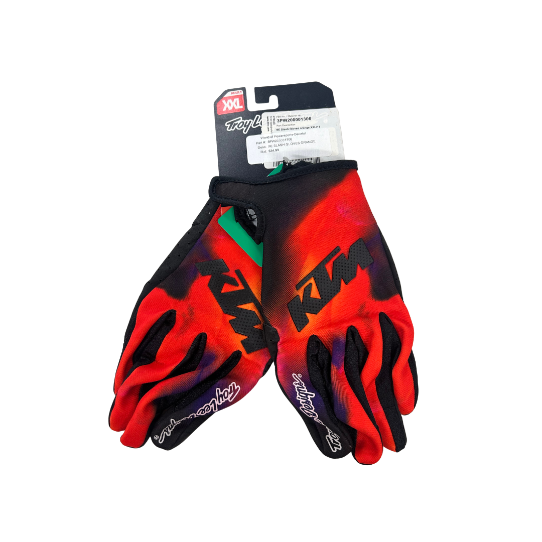 KTM SE Slash Motocross Gloves – Orange | 2XL