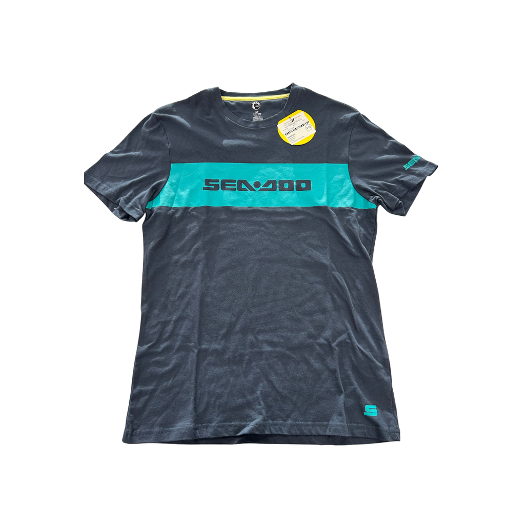 Sea-Doo Men’s Signature T-Shirt – Blue – Small