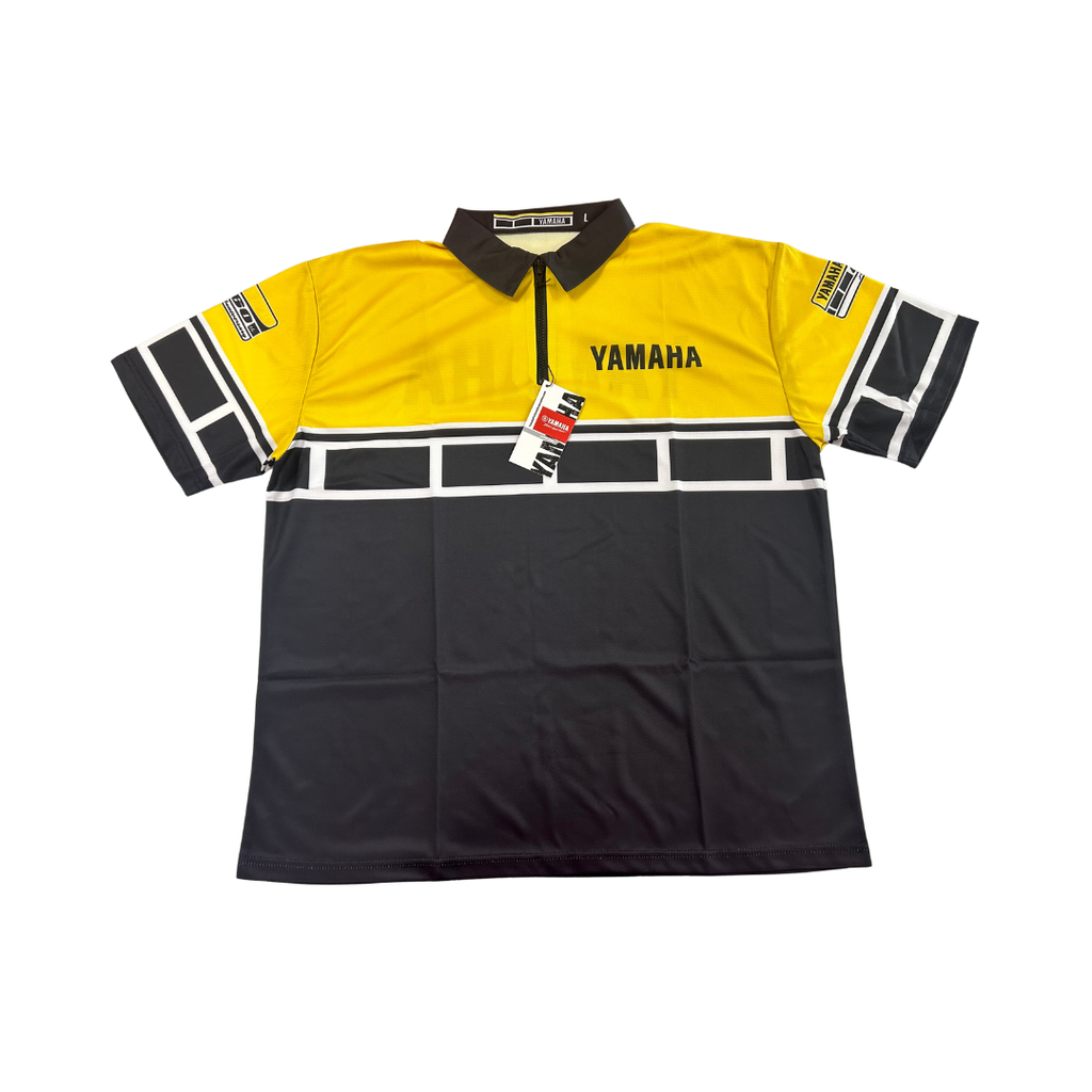 Yamaha 60th Anniversary Crew Shirt – Black/Yellow | Large