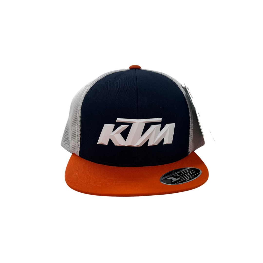KTM Logo Trucker Cap – Orange – One Size