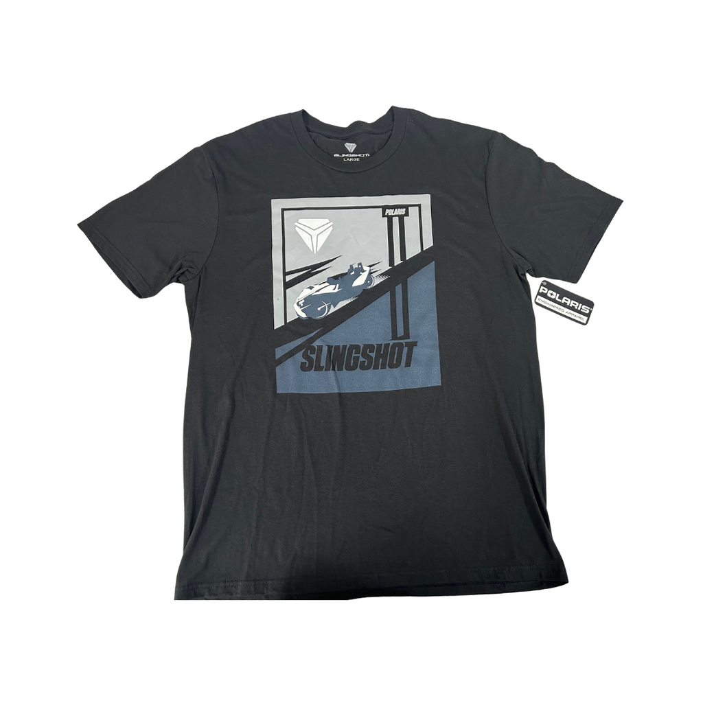 Polaris Men's Fast Short Sleeve T-Shirt - Black