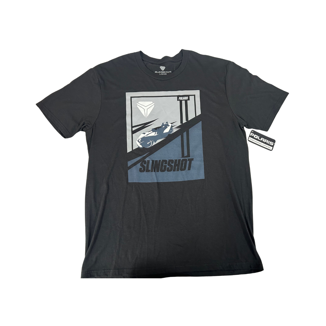 Polaris Men's Fast Short Sleeve T-Shirt - Black