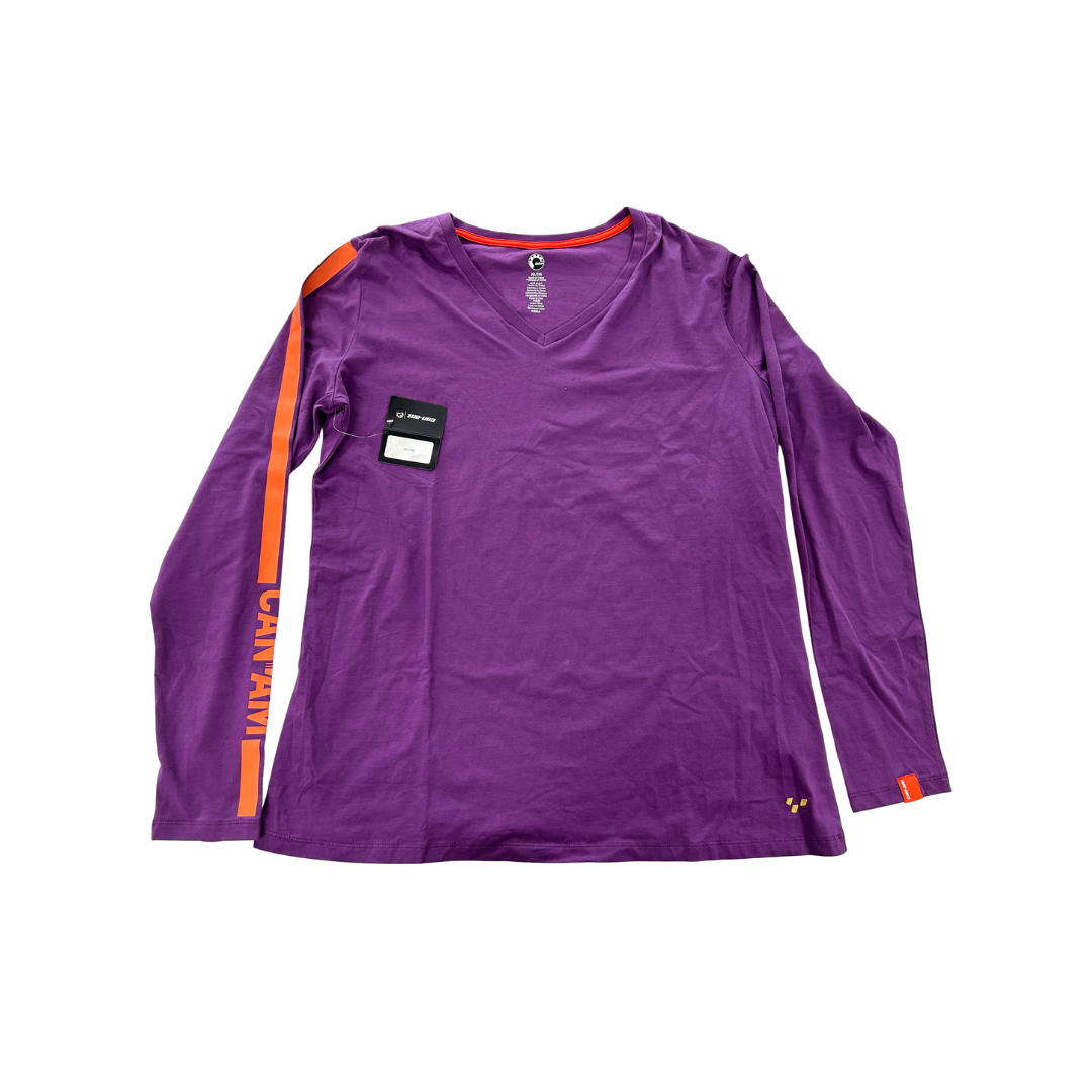Can-Am Women’s Jess Long-Sleeve T-Shirt – Purple