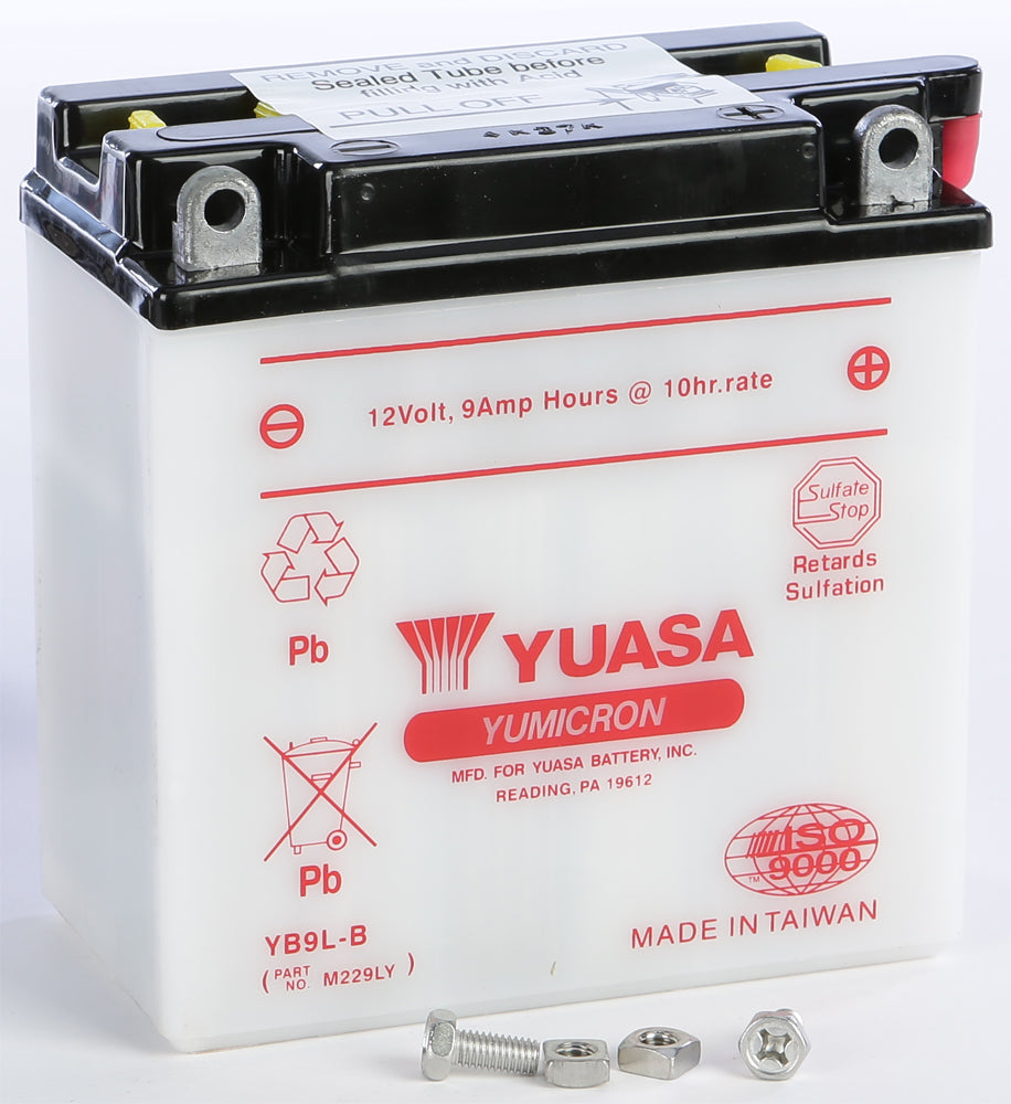 BATTERY YB9L-B CONVENTIONAL by YUASA