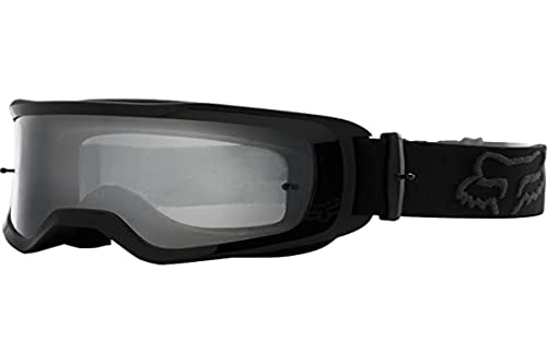 Fox Racing Youth Main Motocross Goggle, STRAY Black - Clear Lens