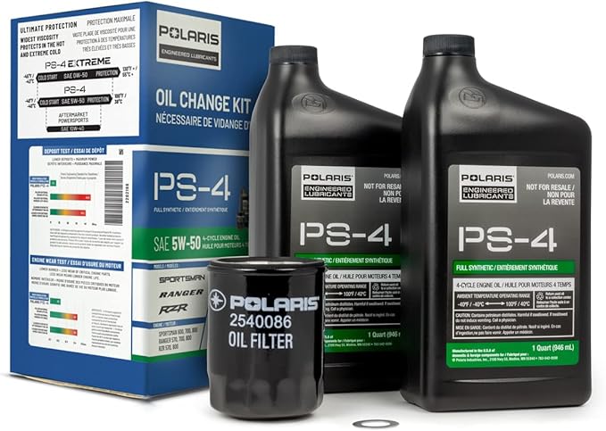 Polaris Oil Change Kit for Ranger 500 and Ranger (Crew) 570 | 2202166