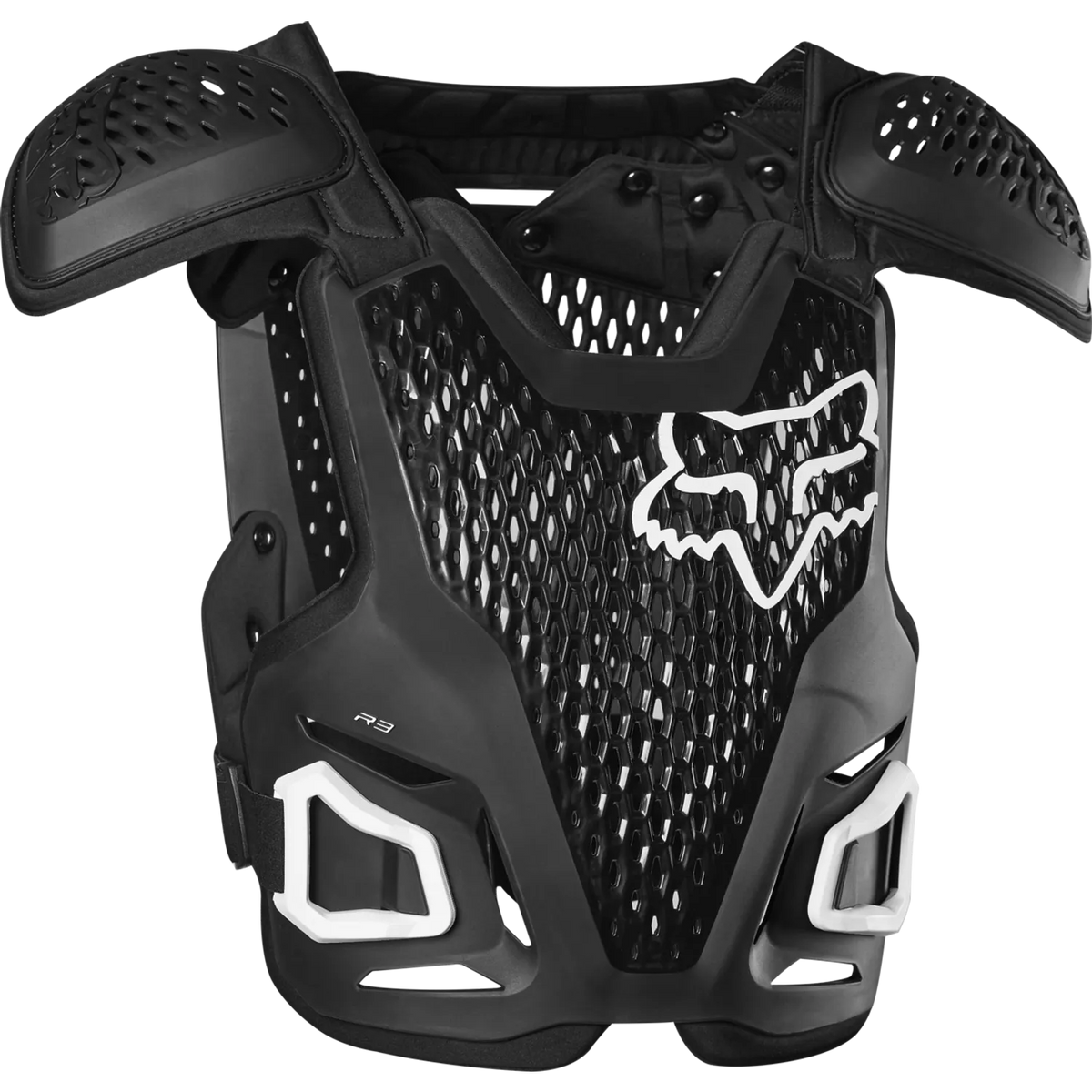 Fox Racing R3 Chest Guard Roost Deflector - Black
